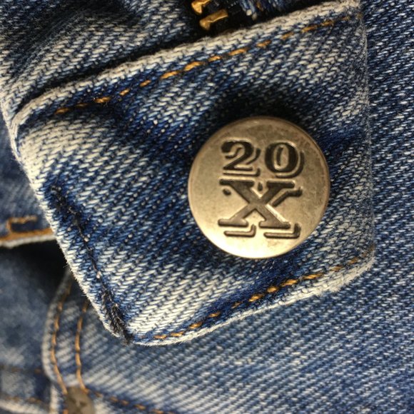 WRANGLER® "20X" No. 22 Original Jean in Vintage Denim 35x32 - Picture 10 of 13